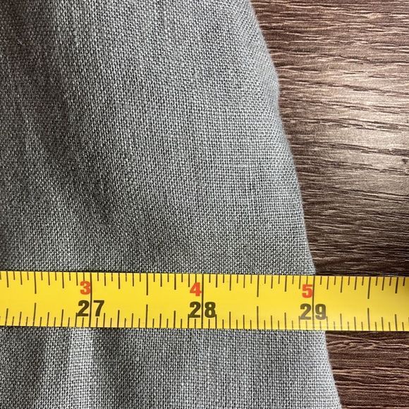 Women’s Montaigne Italian Linen Luca Forest Green Dress One Size Fits All - Picture 9 of 13